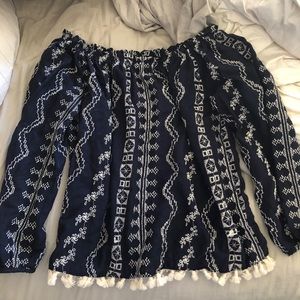 Off the shoulder top